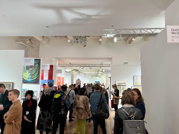 click to enlarge- double click to reduce 63 galleries at outsider art fair 2024, New York, USA - February 29 – March 3, 2024 @OutsiderArtFair