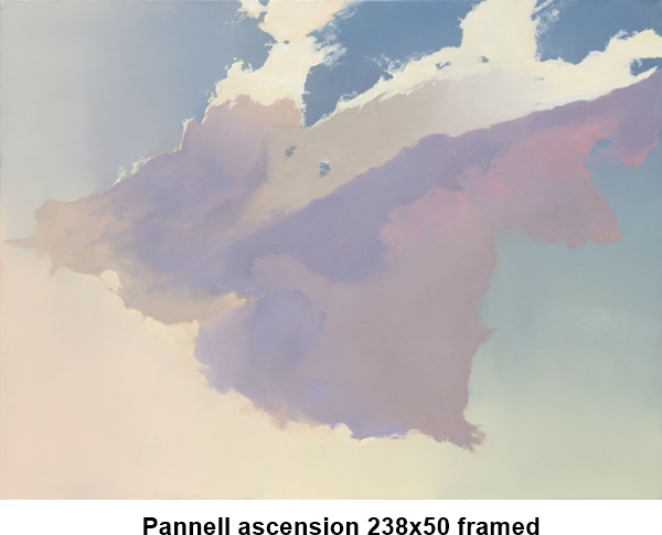 Pannell ascension 238x50 framed