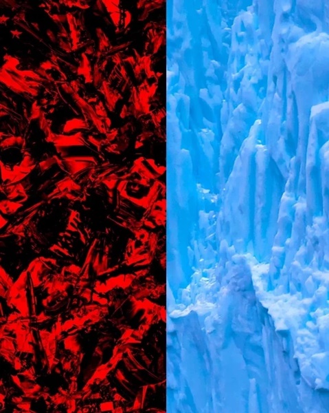 click to enlarge- double click to reduce Robert Longo, Detail of 2024 Combines Untitled (Hunter) and Untitled (Pilgrim), 2024 © Robert Longo. Courtesy Pace and Thaddaeus Ropac gallery.