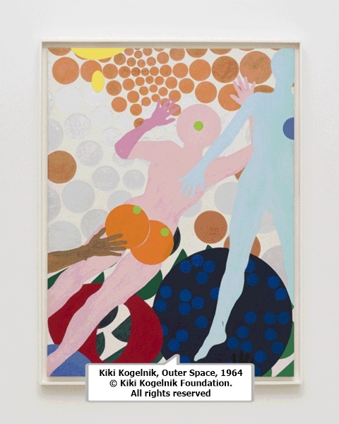 click to enlarge- double click to reduce Kiki Kogelnik, Outer Space, 1964 © Kiki Kogelnik Foundation. All rights reserved