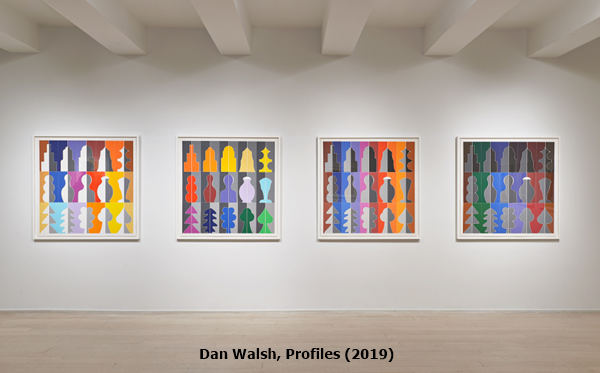 click to enlarge- double click to reduce Dan Walsh, Profiles (2019)