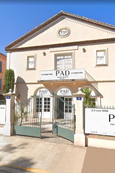 PAD Saint-Tropez 2026, Saint-Tropez, FRANCE - 2 > 5 July 2026 @paddesignartfair