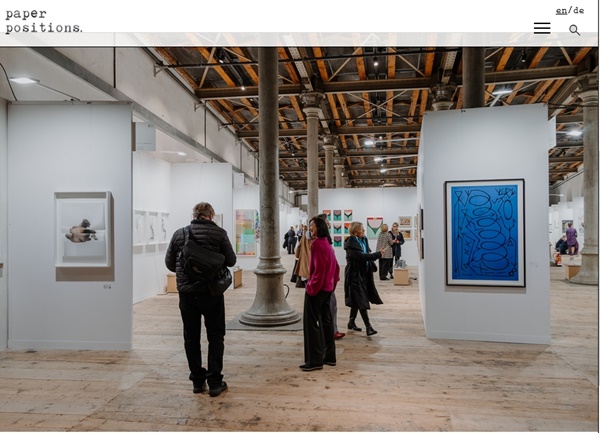 69 galleries at paper positions Berlin 2026 GERMANY - 30 April > 3 May 2026 @positionsberlin
