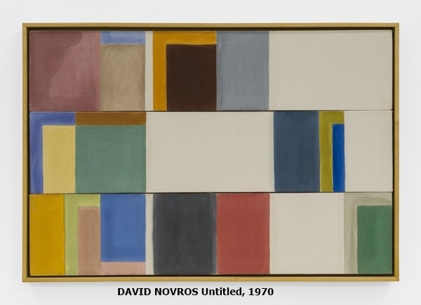 click to enlarge- double click to reduce DAVID NOVROS
Untitled, 1970
