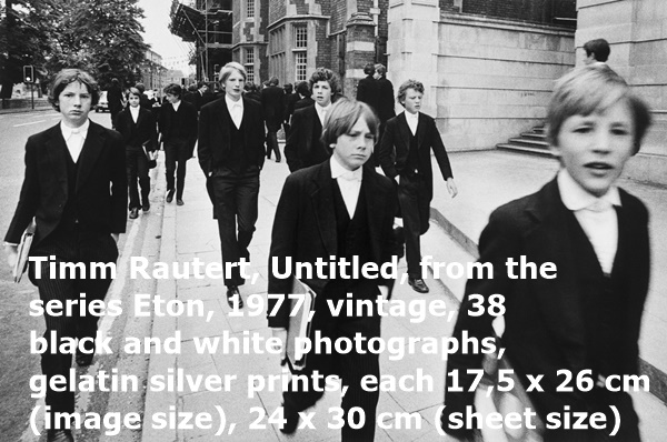 Timm Rautert, Untitled, from the series Eton, 1977, vintage, 38 black and white photographs, gelatin silver prints, each 17,5 x 26 cm (image size), 24 x 30 cm (sheet size)