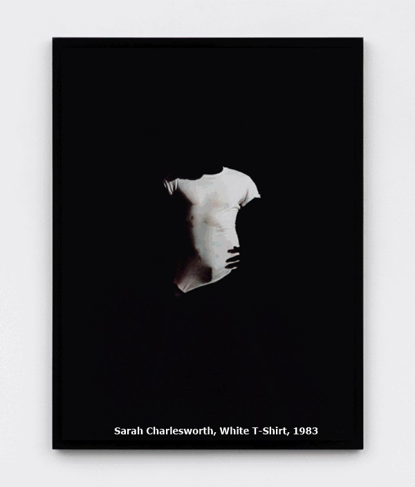 Sarah Charlesworth, White T-Shirt, 1983
