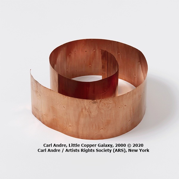 Carl Andre, Little Copper Galaxy, 2000 © 2020 Carl Andre / Artists Rights Society (ARS), New York
