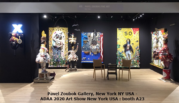 click to enlarge- double click to reduce Pavel Zoubok Gallery, New York NY USA - ADAA 2020 Art Show New York USA : booth A23