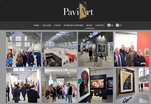 64 galleries at PaviArt 2026, Pavia ITALY - 10 > 12 April, 2026 @paviart.it