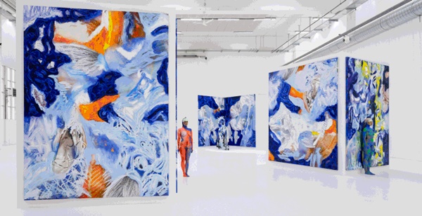 click to enlarge- double click to reduce PERES PROJECTS, Berlin GERMANY at Art Basel 2021, Basel SWITZERLAND