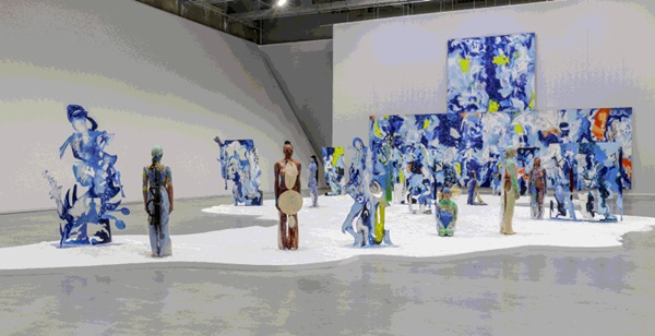 click to enlarge- double click to reduce PERES PROJECTS, Berlin GERMANY at Art Basel 2021, Basel SWITZERLAND