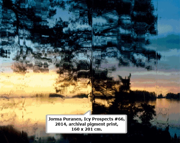 click to enlarge- double click to reduce Jorma Puranen, Icy Prospects #66, 2014, archival pigment print, 160 x 201 cm.