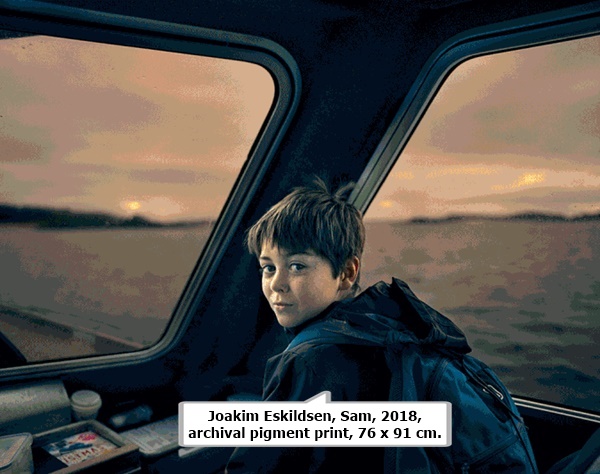 click to enlarge- double click to reduce Joakim Eskildsen, Sam, 2018, archival pigment print, 76 x 91 cm.