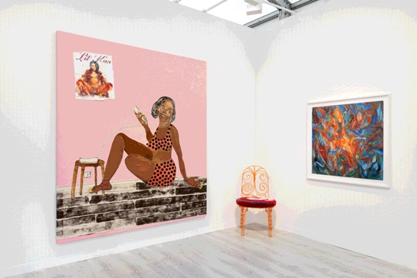 Installation views: Pilar Corrias, Booth E34, Paris+ par Art Basel 2022. Photography: Andrea Rossetti