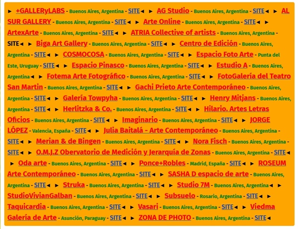 click to enlarge- double click to reduce 37 galleries at Pinta BAphoto 2026 Buenos Aires ARGENTINA - October 22 > 25, 2026 @pintagroup