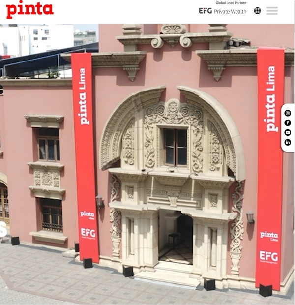 pinta Lima 2026, PERÚ - April 23 > 26, 2026 @PintaArtofficial