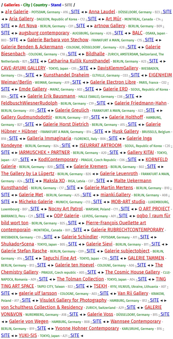 POSITIONS Berlin Art Fair 2025 - September 11 > 14 2025 @positionsberlin