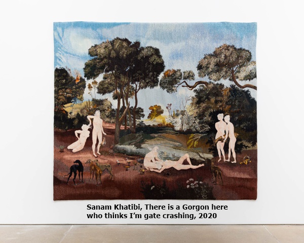 Sanam Khatibi, There is a Gorgon here who thinks I’m gate crashing, 2020