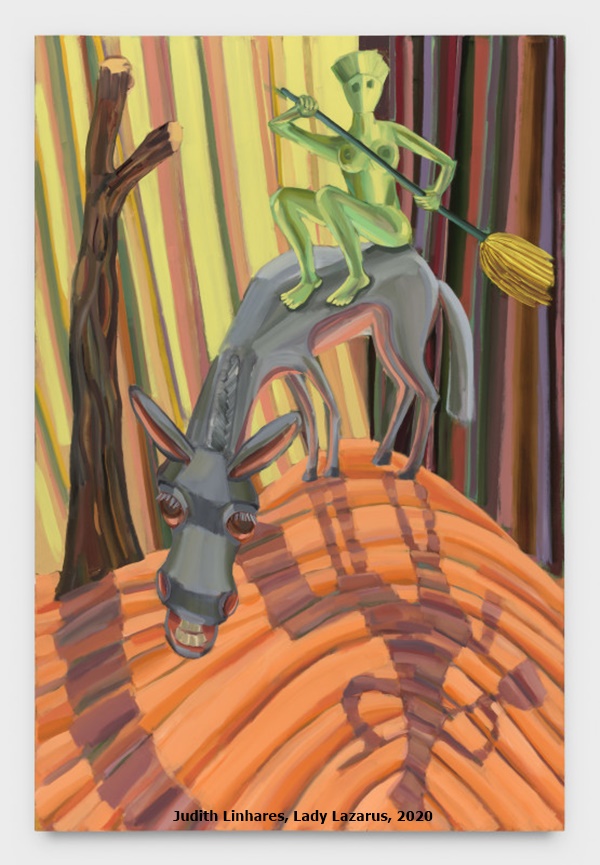 click to enlarge- double click to reduce Judith Linhares, Lady Lazarus, 2020