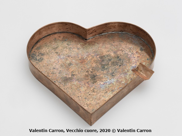click to enlarge- double click to reduce Valentin Carron, Vecchio cuore, 2020 © Valentin Carron
