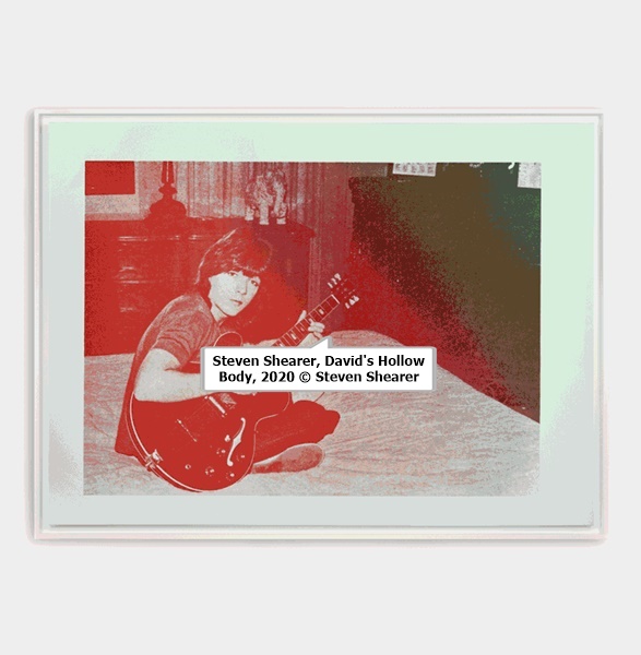 click to enlarge- double click to reduce Steven Shearer, David's Hollow Body, 2020 © Steven Shearer
