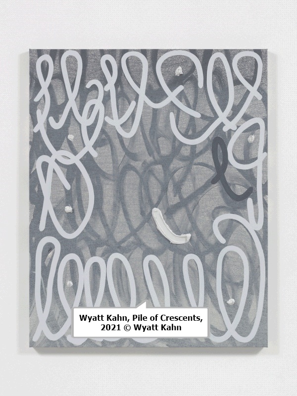 click to enlarge- double click to reduce Wyatt Kahn, Pile of Crescents, 2021 © Wyatt Kahn