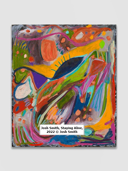 Josh Smith, Staying Alive, 2022 © Josh Smith