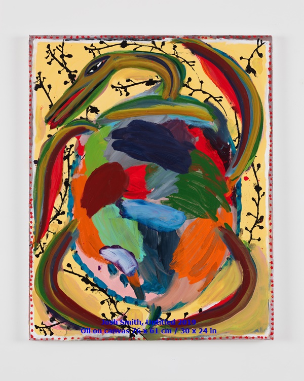 Josh Smith, Untitled 2019
Oil on canvas 76 x 61 cm / 30 x 24 in