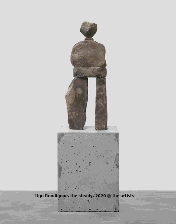 click to enlarge- double click to reduce Ugo Rondinone, the steady, 2020 © the artists