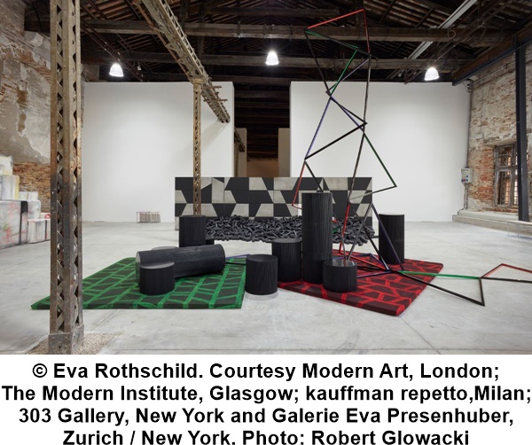 © Eva Rothschild. Courtesy Modern Art, London; The Modern Institute, Glasgow; kauffman repetto, Milan; 303 Gallery, New York and Galerie Eva Presenhuber, Zurich / New York. Photo: Robert Glowacki  