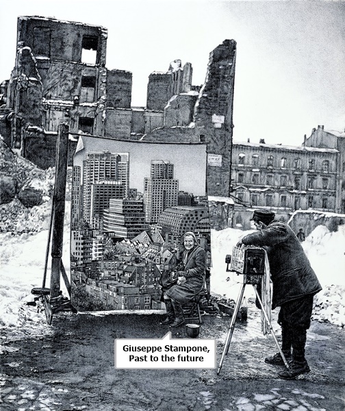 click to enlarge- double click to reduce Giuseppe Stampone, Past to the future