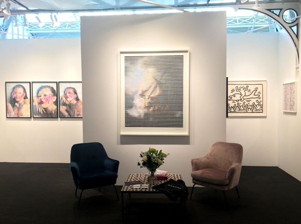 RHODES, UNITED KINGDOM London - London Art Fair 2020 Stand view