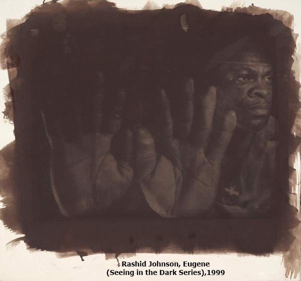 click to enlarge- double click to reduce Rashid Johnson, Eugene (Seeing in the Dark Series),1999