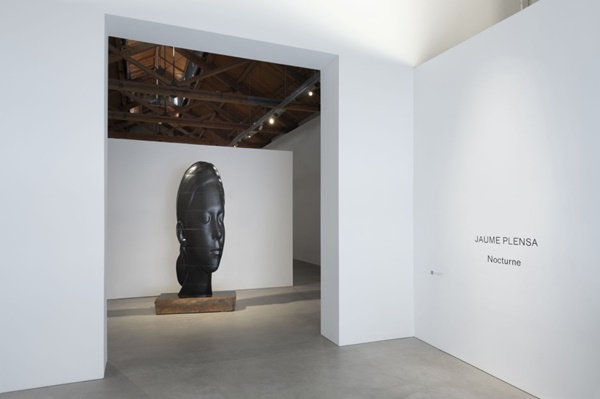 click to enlarge- double click to reduce Jaume Plensa, Nocturne VII (detail), 2020