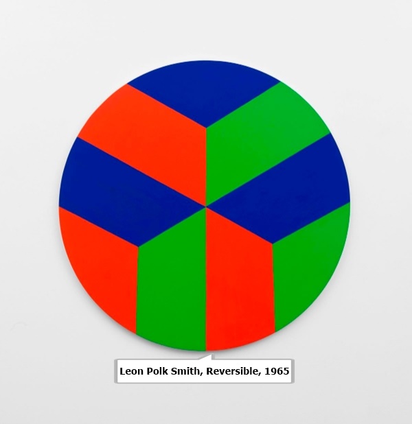 click to enlarge- double click to reduce Leon Polk Smith, Reversible, 1965