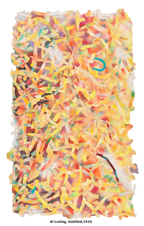 click to enlarge- double click to reduce Al Loving, Untitled,1976