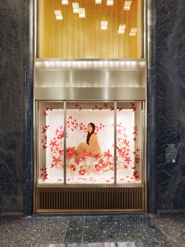 HIBA SCHAHBAZ, 'IN MY HEART,' AT ROCKEFELLER CENTER
Photo: Olympia Shannon, courtesy of Art Production Fund