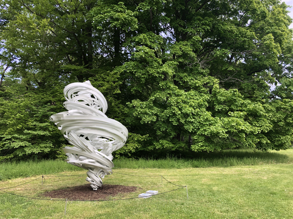 click to enlarge- double click to reduce Alice Aycock / exhibition in the Royal Djurgården, Stockholm / installation views © Marcus Hansen