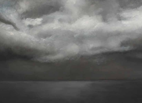 Oltremare, 2019
olio su tela
cm 200 x 200
