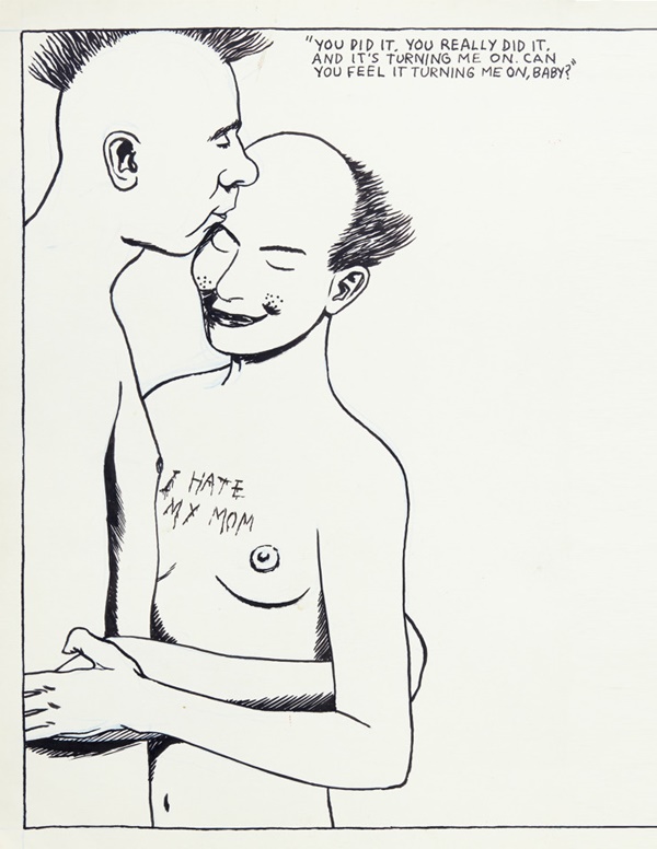 click to enlarge- double click to reduce Raymond Pettibon: Early Works
