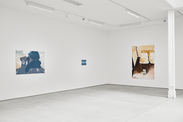 click to enlarge- double click to reduce Wilhelm Sasnal Installation view