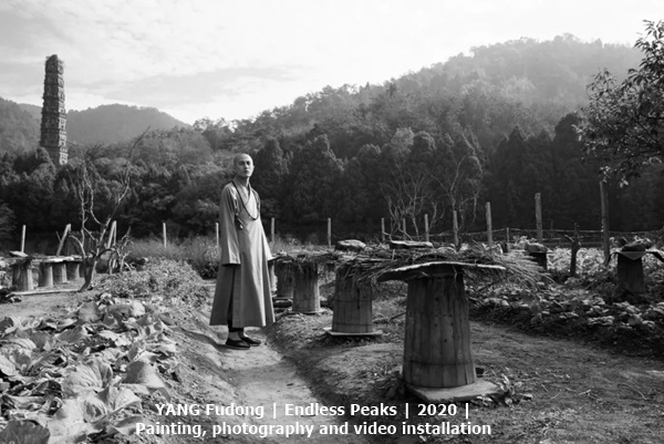 YANG Fudong | Endless Peaks | 2020 | Painting, photography and video installation