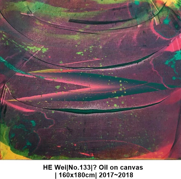 何伟 HE Wei｜No.133｜布面油画 Oil on canvas | 160x180cm| 2017~2018