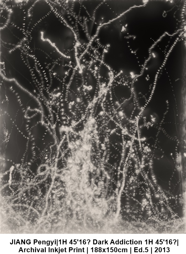 蒋鹏奕 JIANG Pengyi｜幽暗之爱 1H 45′16″ Dark Addiction 1H 45′16″｜收藏级喷墨打印 Archival Inkjet Print | 188x150cm | Ed.5 | 2013
