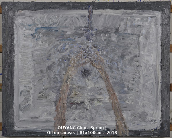 click to enlarge- double click to reduce OUYANG Chun|Spring|Oil on canvas | 81x100cm | 2018
