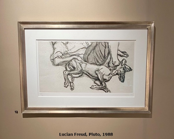 Lucian Freud, Pluto, 1988