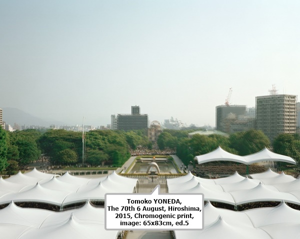 click to enlarge- double click to reduce Tomoko YONEDA, The 70th 6 August, Hiroshima, 2015, Chromogenic print, image: 65x83cm, ed.5