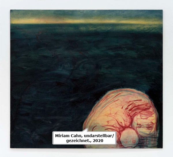click to enlarge- double click to reduce Miriam Cahn, undarstellbar/gezeichnet., 2020