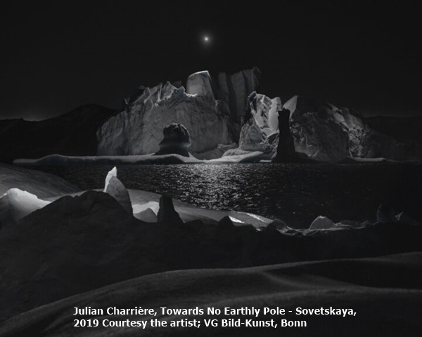 click to enlarge- double click to reduce Julian Charrière, Towards No Earthly Pole - Sovetskaya, 2019
Courtesy the artist; VG Bild-Kunst, Bonn