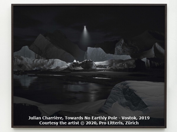 Julian Charrière, Towards No Earthly Pole - Vostok, 2020

Courtesy the artist; Dittrich & Schlechtriem, Berlin; Galerie Tschudi, Zuoz; Sean Kelly, New York; Sies + Höke, Düsseldorf; VG Bild-Kunst, Bonn